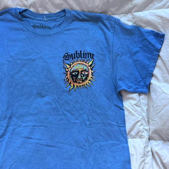Sublime band tee front and back graphic L casual cotton short sleeve grunge alt - Picture 4 of 7